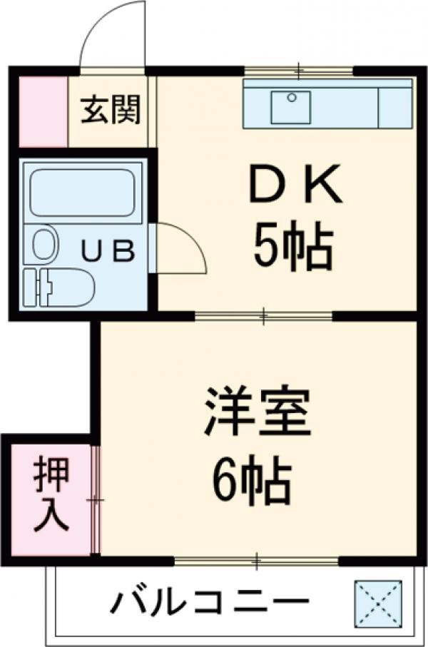 コーポ吉田の間取り