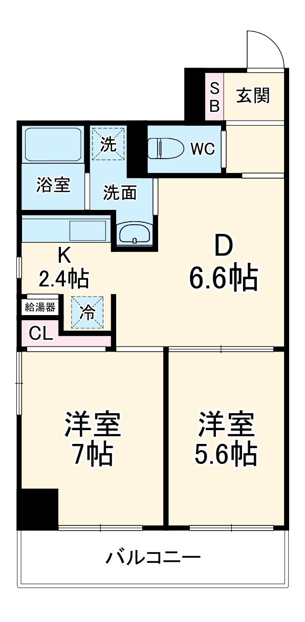 2/24 間取