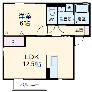 フォルテ神領の間取り