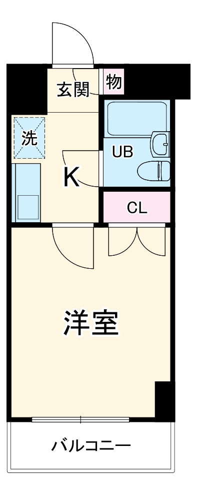 セザール名古屋の間取り