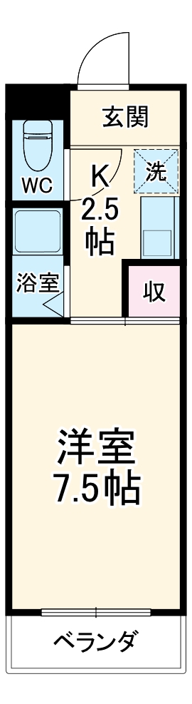 スカイレジデンスの間取り