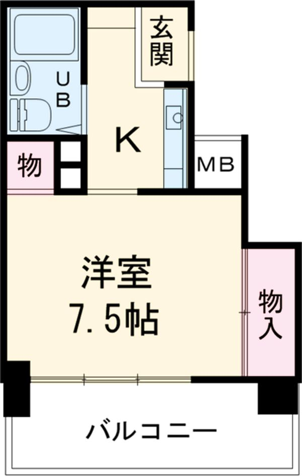ジョイフル名古屋駅前の間取り