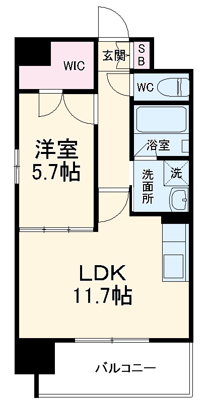 レジデンス悠海(上飯田)の間取り