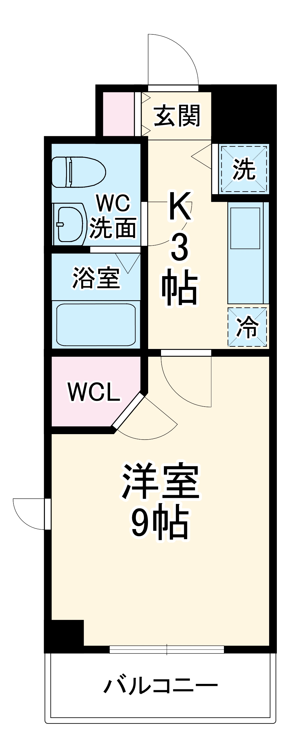 エトワール新杉田の間取り