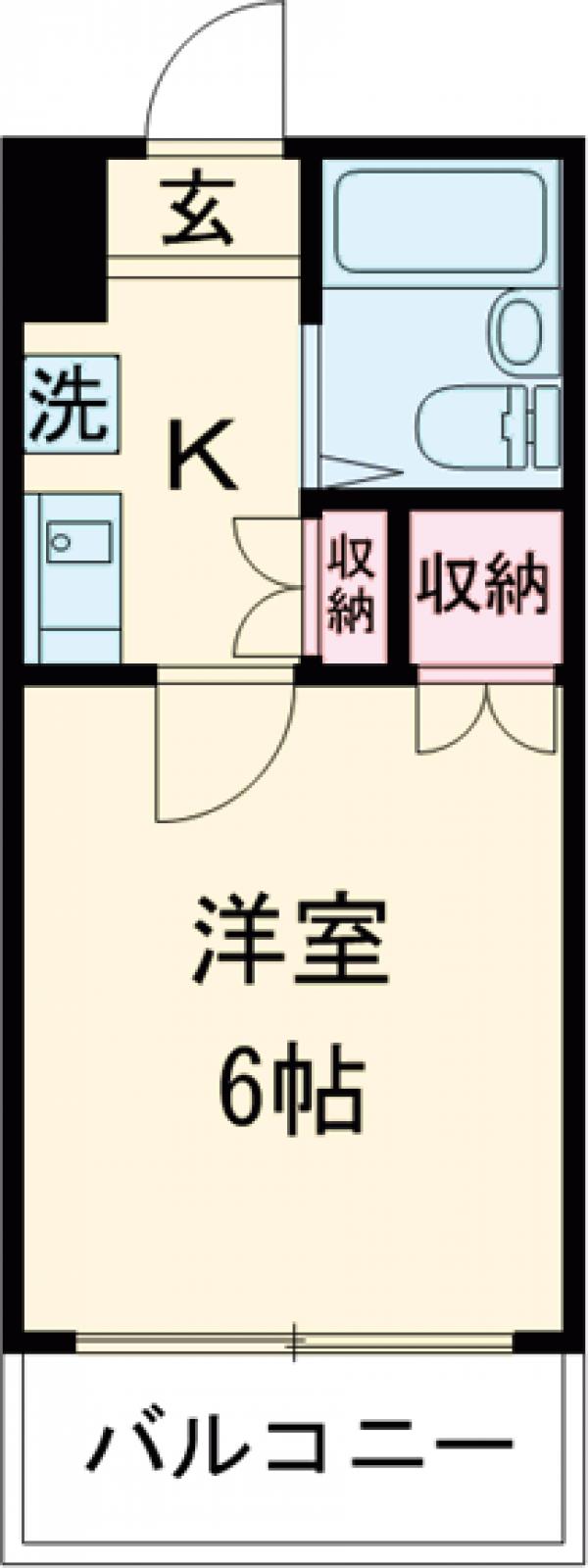 ヨネビル246の間取り