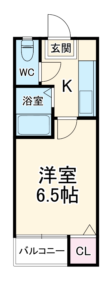 アパートメント51の間取り