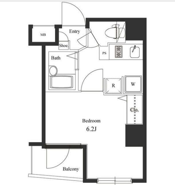 ヴェルト川崎の間取り