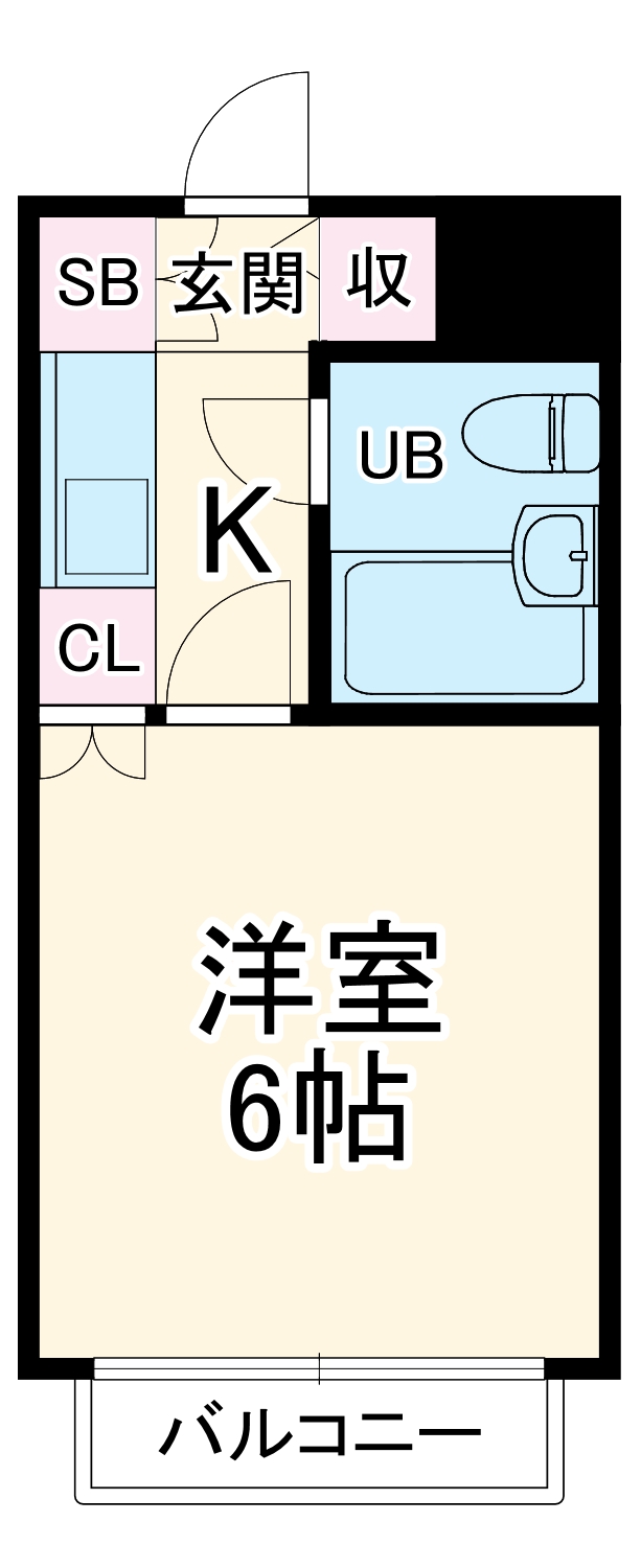 クリオ相模原弐番館の間取り