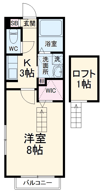 ライフコートWeの間取り