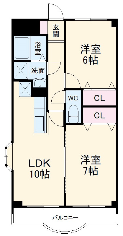 プラムスクエアの間取り