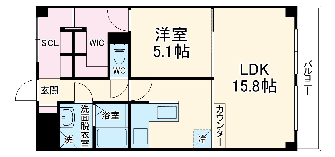 グランドール横前の間取り