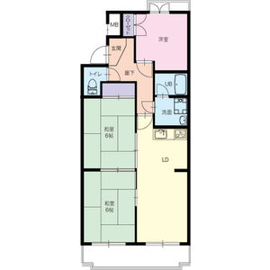 サンライズ白山の間取り