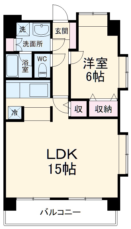 SATOMI-4番館の間取り