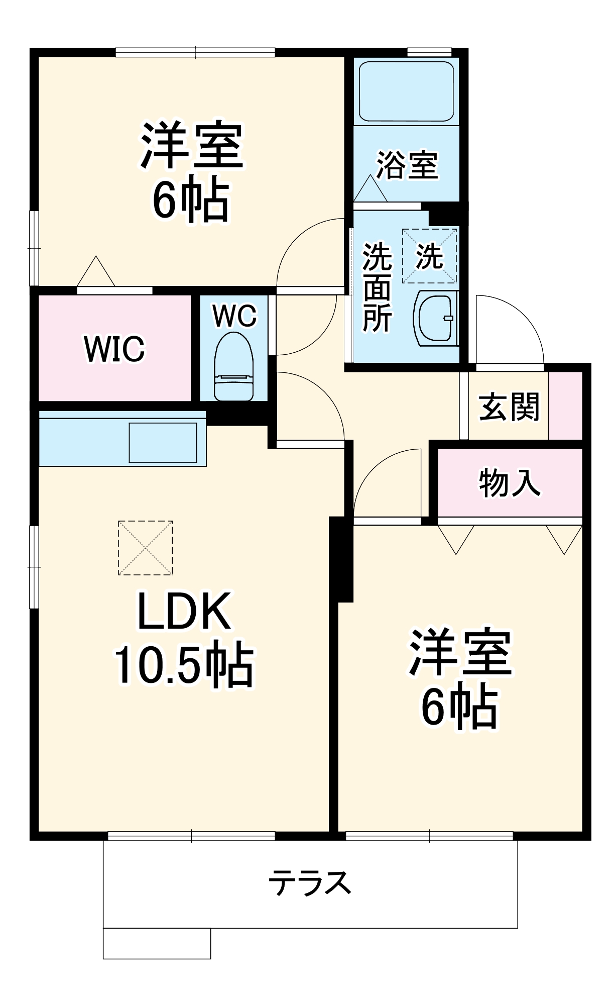 アザレアの間取り