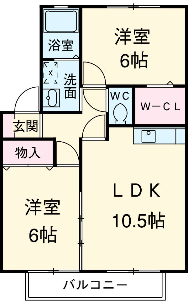 アザレアの間取り