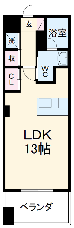 グレンパーク中島の間取り