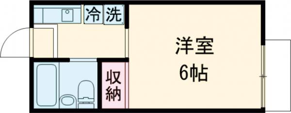 ティーケー桜新町2の間取り