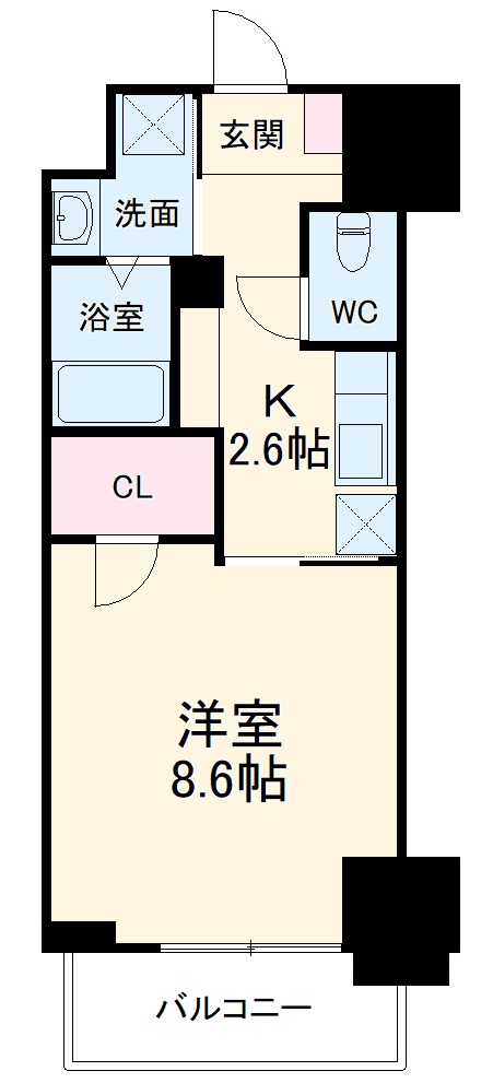 S-FORT金山の間取り