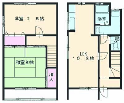 プラザあゆみの間取り