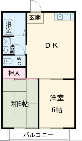 パークハイツ湘南台 Ⅰの間取り
