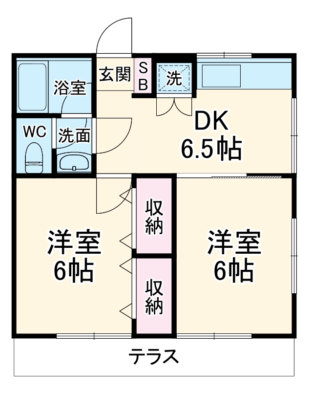 ガーデンハイツAの間取り