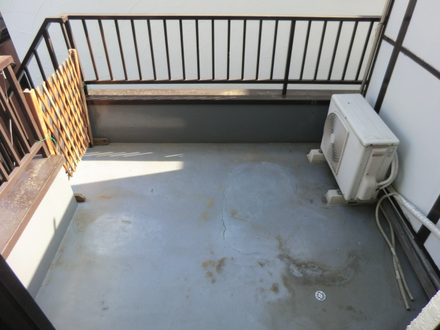 12/27 バルコニー