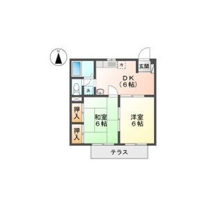 ニューシティ丸山A・Bの間取り