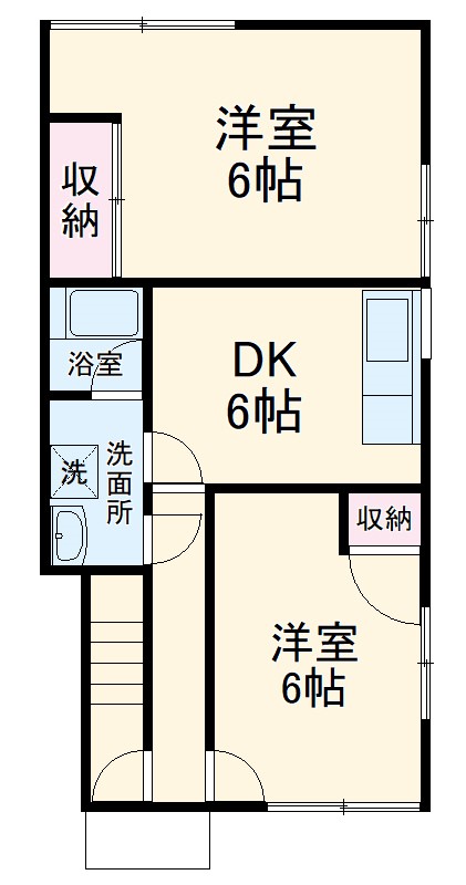 明石町第一ビルの間取り