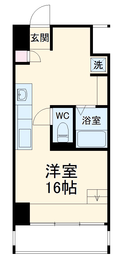 S-FORT六番町の間取り