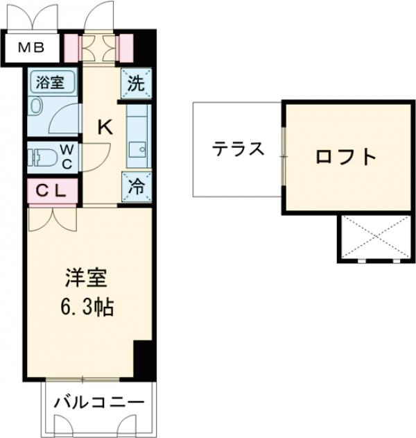 タキミハウス渋谷の間取り