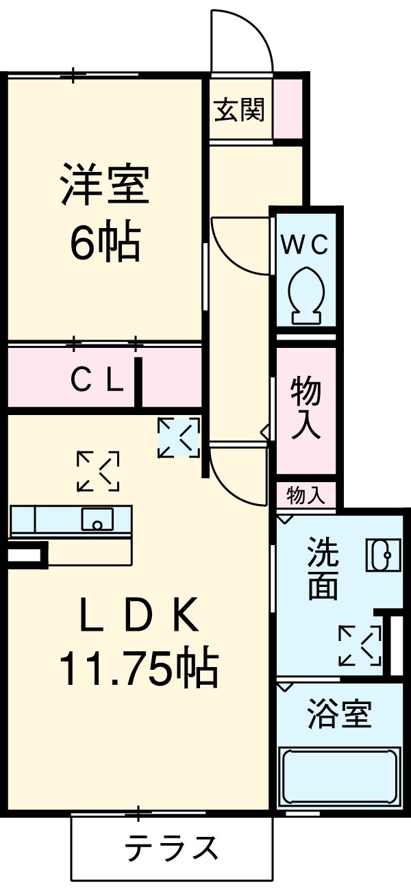 アムール町田の間取り