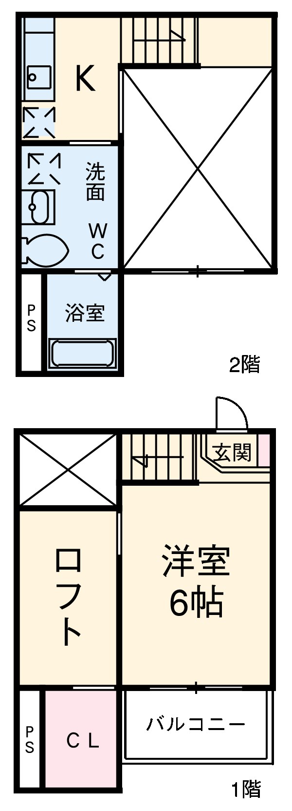 Emillia22の間取り