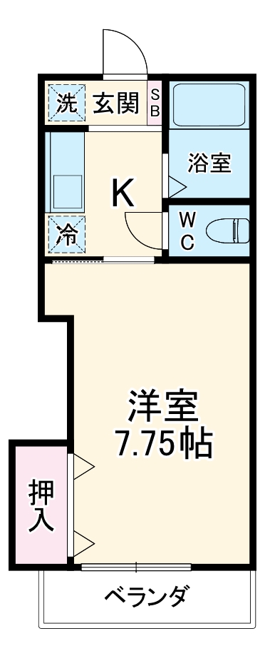 ヴィラクールの間取り