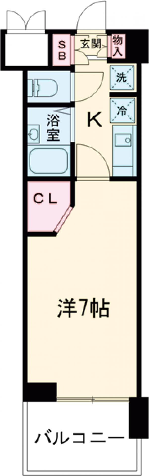 ビイルーム吉祥寺の間取り