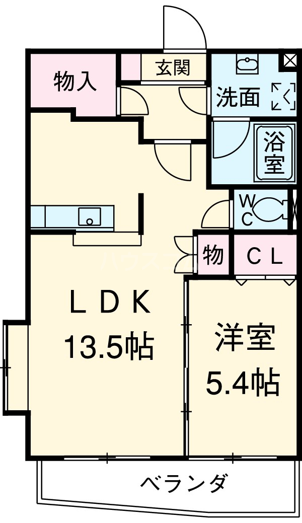 アヴニールの間取り