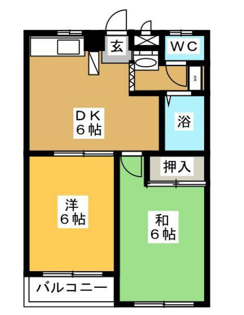 マ・メゾン相模原の間取り