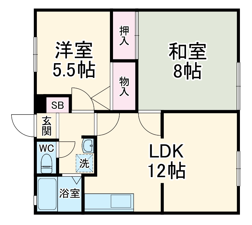 ビーライン鷺沼の間取り