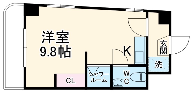 ハイツAZUMIの間取り