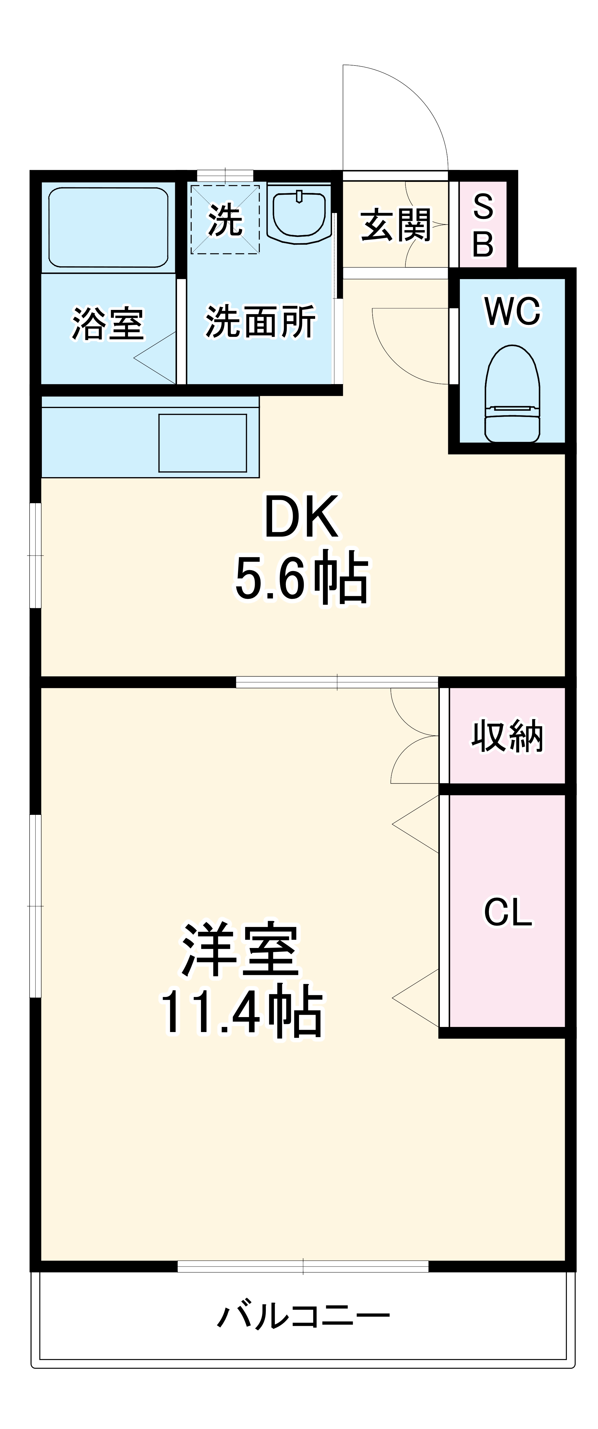 サンクレストの間取り