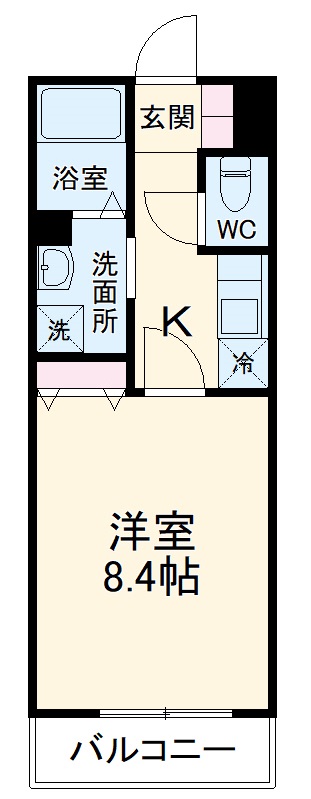 ラビュート鷺沼の間取り