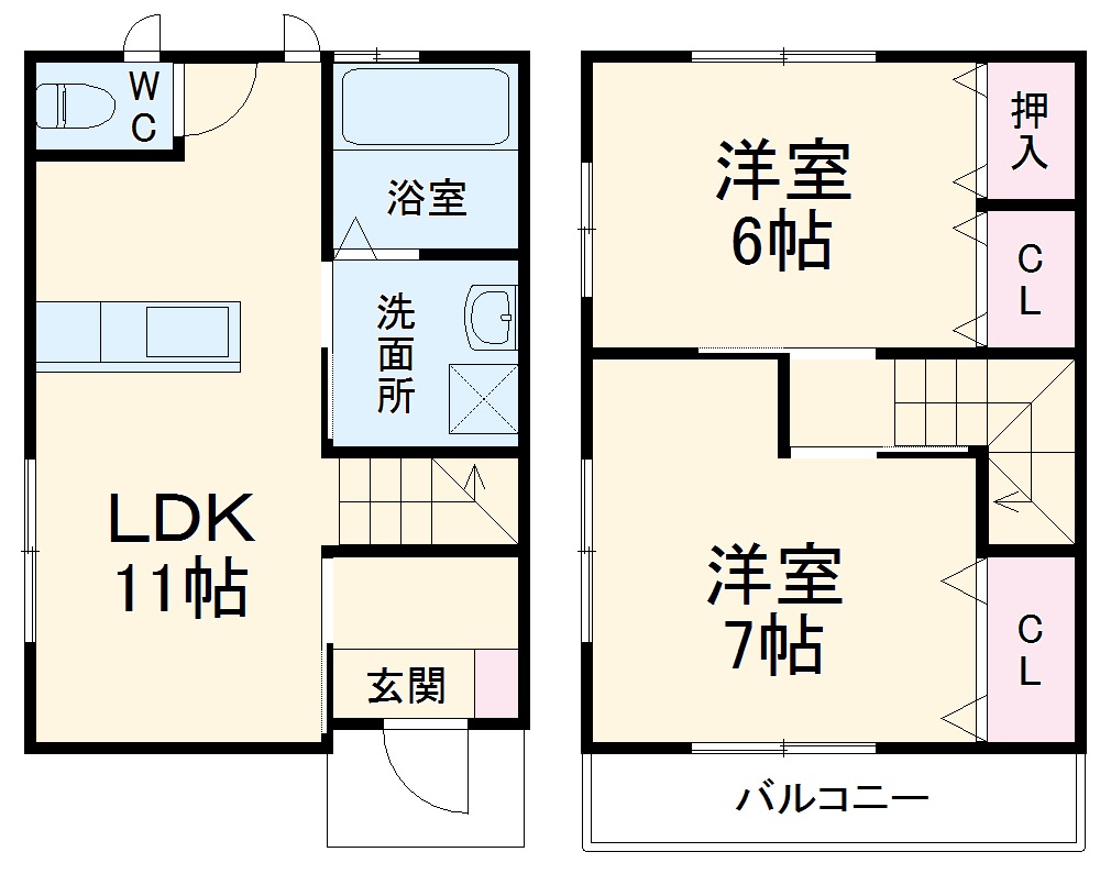 プランドールの間取り