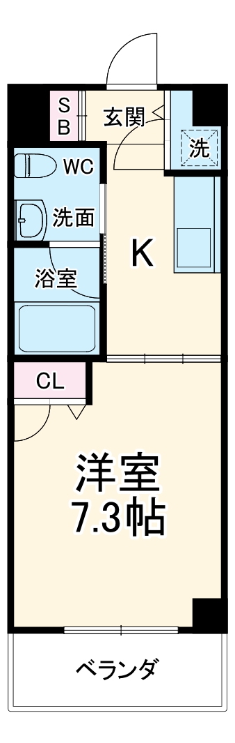 Heal Hiyoshiの間取り
