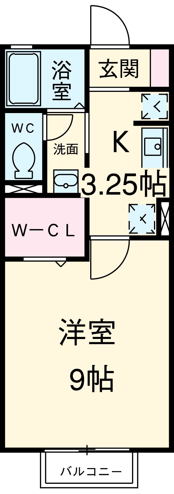 ヴォラーレ Iの間取り
