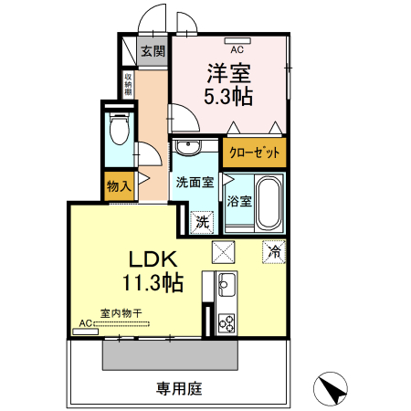 エルモの間取り