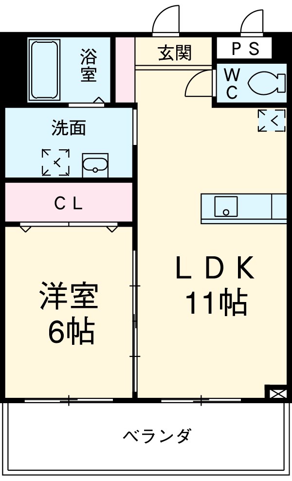 la・collineの間取り
