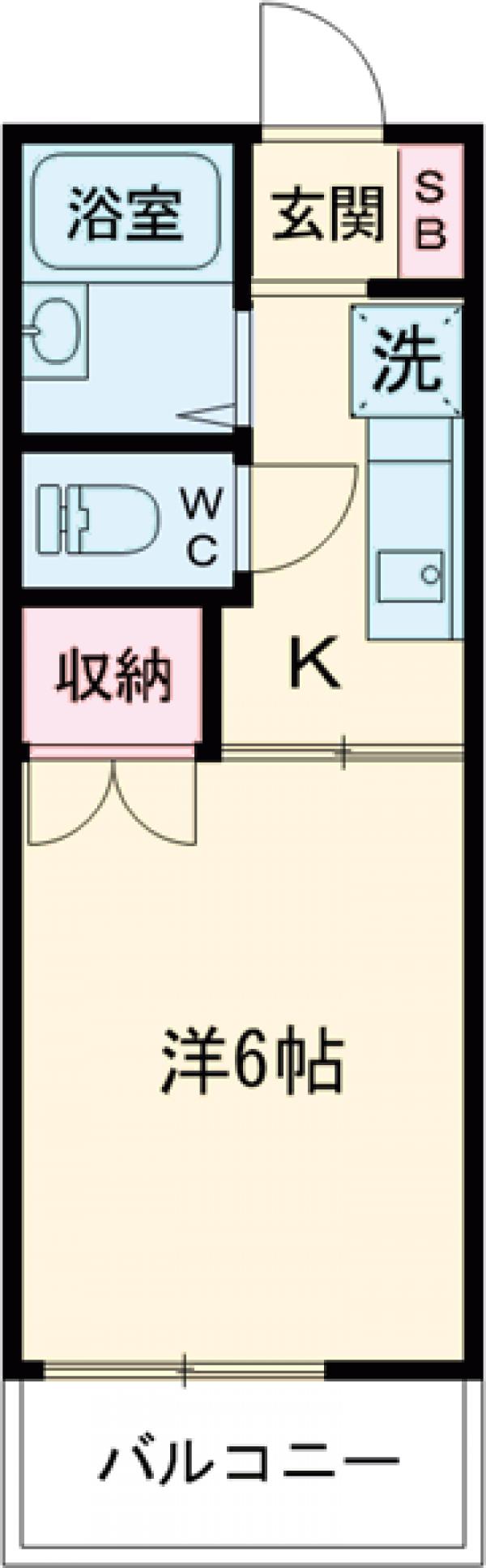 パークフロントの間取り