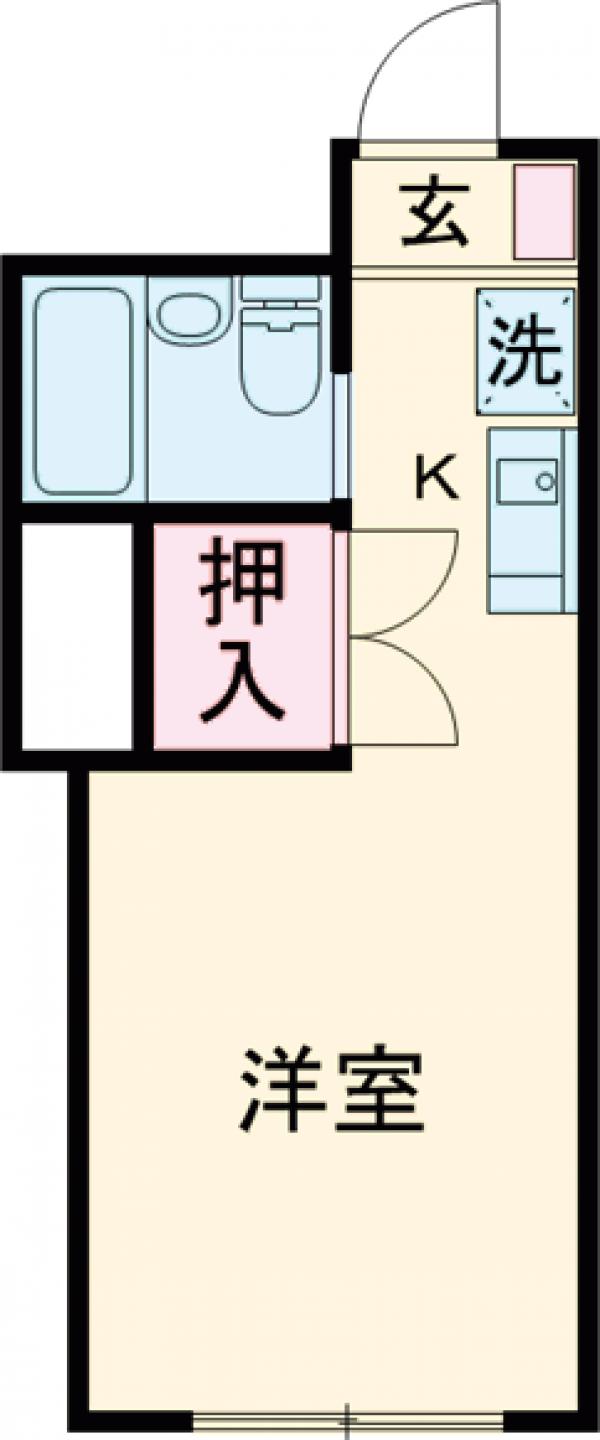 アルベールの間取り