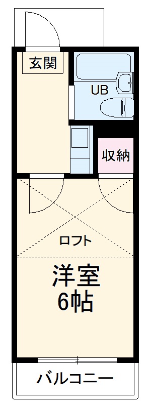 ピュアタウン落合の間取り