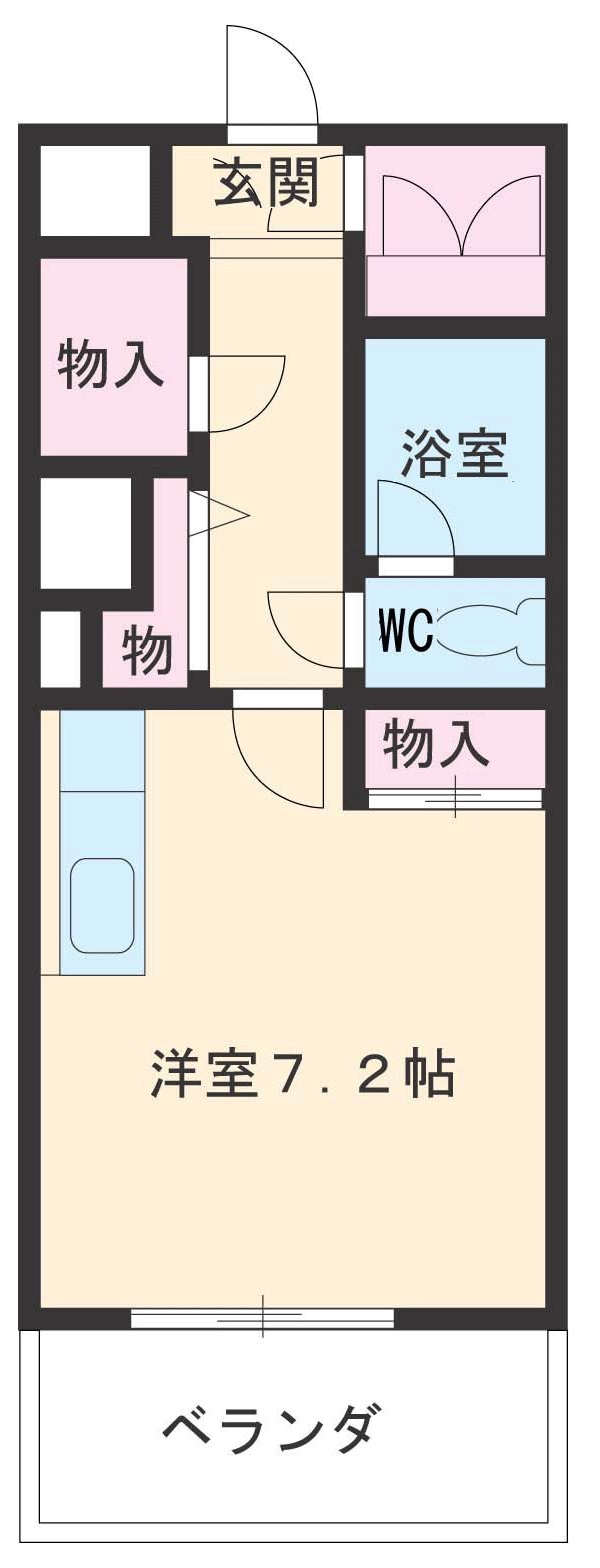 ベレーサ築地口ステーションタワーの間取り