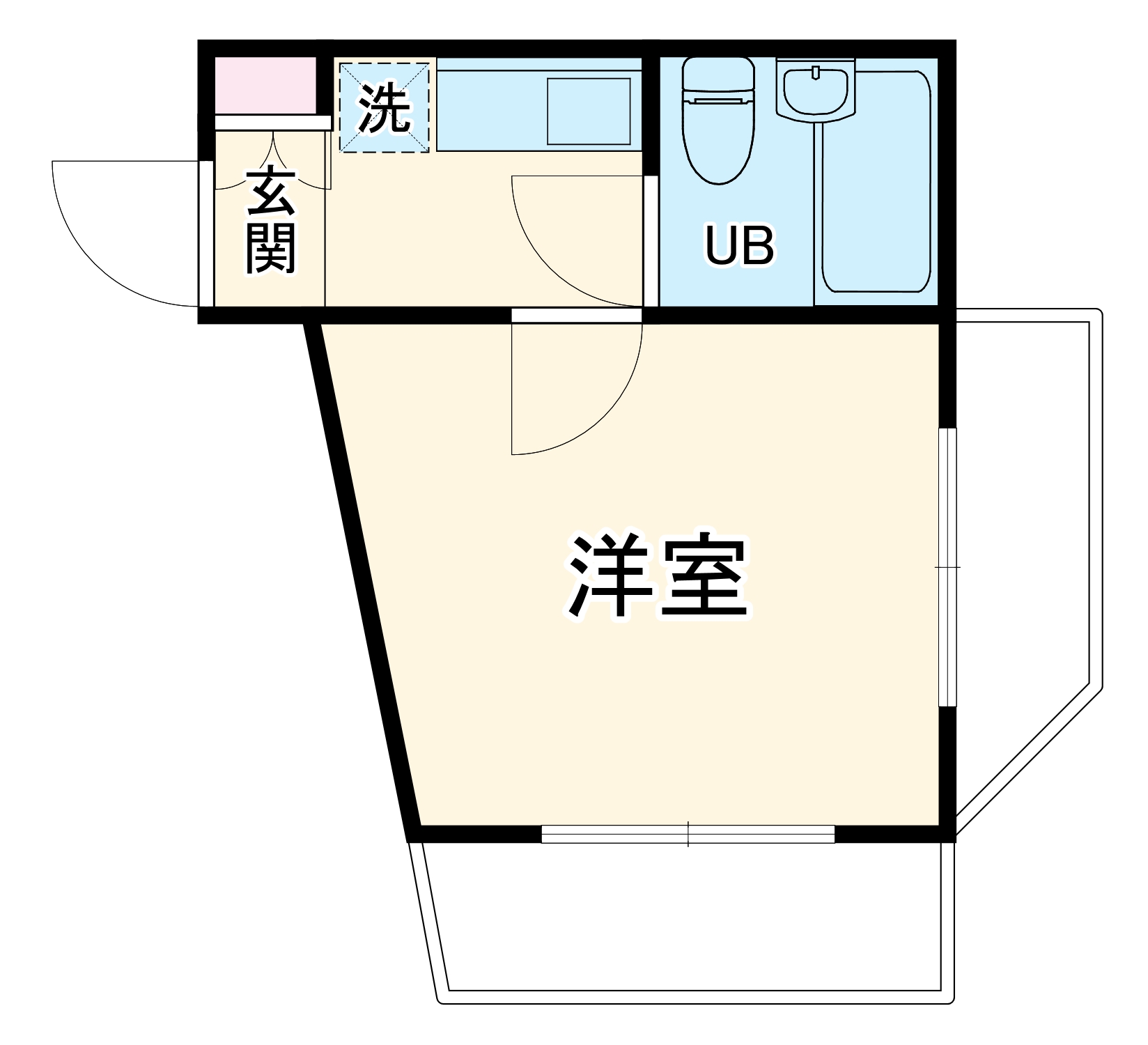 グランドエル藤が岡の間取り